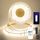 FUIQI COB LED Streifen 5m,Neutralweiß 4000K LED Streifen 24V Mit Adapter,Smart App und Fernbedienung Dimmbar LED Band,320LED/M,CRI>90,8mmbreit,geeignet für Schlafzimmer,Küchen,Schränke