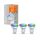 LEDVANCE LED-Reflektorlampe mit WiFi Technologie, Sockel GU10, Lichtfarbe änderbar (2700-6500K), RGB Farben , Dimmbar, ersetzt Reflektorlampen mit 32 W, SMART+ WiFi SPOT RGBW, 3er-Pack