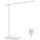 Lepro Schreibtischlampe, LED Tischlampe Dimmbar, Nachttischlampe 800LM 3 Farben und 5 Helligkeitsstufen, Tageslichtlampe Augenschutz, Tischleuchte, Schreibtisch Lampe für Kinder, Büro, Weiß