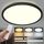 Aisutha LED Deckenleuchte, 24W 2800LM Deckenlampe LED Deckenleuchte Flach Dimmbar mit Fernbedienung, 3000K-6500K, IP54 Ultra Dünn Schlafzimmer Lampe für Wohnzimmer Kinderzimmer Küche Badezimmer