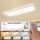 BestLuz Deckenlampe LED Deckenleuchte, Dreistufige CCT 3000K/4000K/6500K 58x20CM 24W 3000LM IP44 LED Deckenleuchte Flach mit Backlight-Effekt LED Panel für Wohnzimmer Küche Badezimmer, Ultra Dünn