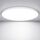 OUILA LED Deckenleuchte Flach Rund - Ø50CM Deckenlampe LED 48W 6500K 4800LM IP44 Wasserdichte Badezimmer Lampe, Küchenlampe Deckenleuchte Kaltweiß für Küche Bad Schlafzimmer Flur Keller