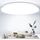 50CM Deckenlampe Led Deckenleuchte Flach - 48W 6500K 4800LM Kaltweiß Rund Küchenlampe Badlampe Led Deckenlampe Wohnzimmer Lampe Decke für Küche Schlafzimmer Badezimmer Kinderzimmer Modern Utra Dünn