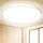 Deckenlampe LED Deckenleuchte Flach Rund - Weiß 18W 4000K 1600LM IP44 Modern Badezimmer LED Lampe Badlampe Decke Küchenlampe für Bad Flur Balkon Schlafzimmer Wohnzimmer Küche Keller Ultra Dünn Ø 223mm