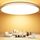 Deckenlampe Led Deckenleuchte Flach Lampe, Ø30CM 24W 3000K 2400LM Warmweiss Deckenlampe Wohnzimmer Utra Dünn LED Lampe Decke für Küche Schlafzimmer Badezimmer Kinderzimmer Flur Keller Modern Rund