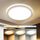 da LIGHT Led Deckenlampe Flach 18W 2000Lumen, Deckenleuchte Badezimmer 22CM IP54 Wasserdicht, Led Panel Rund 3000/4000/6000K 3CCT Einstellbar Badlampe Decke für Küche Flur Wohnzimmer Schlafzimmer