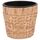 Decorasian Blumentopf rund geflochten aus Seegras mit stabilem Kunststoffeinsatz zum bepflanzen - Pflanztopf - 26cm
