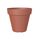 Artevasi Capri-Topf, Runder Plastiktopf, 35cm, Farbe: Terrakotta