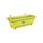 Elho Barcelona Allin1 50 - Planter - Lime Green - Outdoor & Balcony - L 50 x W 28.6 x H 21.4 cm