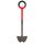 Radius Garden 22611 Root Slayer Carbon Stahl Rasenkantenstecher, Rot