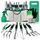 LBSTP Garten-Handwerkzeug-Geschenk-Set, Gartengeschenke für Frauen und Männer, 10-teilig, Edelstahl, robuste Gartenwerkzeug-Sets, Gartengeräte, Tasche für Damen und Herren, einfache Aufbewahrung