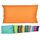 JACK Outdoor Lounge Kissen 30x50cm Dekokissen inkl. Füllung Wasserfest Sitzkissen Garten Stuhl Lotus Effekt, Farbe:Orange