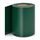 Juskys PVC Sichtschutzstreifen Doppelstabmatten Zaun - 35m x 19 cm - 30 Befestigungsclips - grün - Zaunfolie Sichtschutz Windschutz Garten Gartenzaun