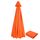 LEMCC 3 m runder Terrassenschirm, Ersatzdach, Markttischschirm, Baldachin, für 6 Rippen, Outdoor-Sonnenschirm, Ersatzoberteil, nur Vordach, Orange, 6 Ribs