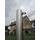 Sonnensegelmast Sonnensegel Sonnensegelpfosten Edelstahl 3m 80,3x3mm 8030/3-1