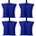 ABCCANOPY Baldachin-Gewichte, Zelt-Sandbeutel, 4 Stück (blau)