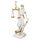 Design Toscano Göttin der Gerechtigkeit Themis Statue aus Marmor-Steinguss, Maße: 14 x 9 x 33 cm 1 kg