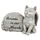 Design Toscano Katzenfigur „Forever in Our Hearts“, grau, 6,5 x 15 x 10 cm, QL593932