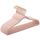 SONGMICS Kleiderbügel Samt, 20er Set, Jackenbügel, 41,5 cm breit, Anzugbügel, dünn, gut belastbar, um 360° drehbarer Haken, für Mäntel, Hemden und Anzüge, Rosa-Roségold CRF026P01