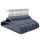 SONGMICS 100 Stück Kleiderbügel Samt, Bügel-Set mit Rutschfester Oberfläche, Platzsparender Anzugbügel, mit 360° Drehbarem Metallhaken, hellgrau, CRF100VX, 45 x 23,5 x 0,6 cm (B x H x T)