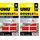 UHU Doppelstrips Transparent,Transparente doppelseitige Klebe- und Montage-Strips, 12 Strips (Packung mit 2)