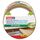tesa Doppelseitiges Klebeband PRO NATURE - stark und vielseitig, als Verlegeband für Böden sowie zum Basteln geeignet - aus 100% recyceltem Kunststoff - 5 m x 50 mm