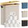 Lifewit Toilettenpapier Aufbewahrungskorb, Bambus Badezimmer Organizer, Klopapier Aufbewahrungsschrank für Enge Räume, Toilet Paper Behälter mit Deckel, 30L，Beige