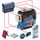 Bosch Professional Linienlaser GLL 3-80 C (m. App-Funktion, roter Laser, Innenbereich, max. Arbeitsbereich: 30 m, 4x AA Batterie, Tasche, in Karton)
