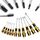 CCLIFE Torx Schraubendreher Set TX magnetisch T6-T40, 11 Stück Ohne Bohrung