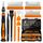JOREST 40Pcs Feinmechaniker Schraubendreher Set, Mini Werkzeug Kit mit Torx T1 T2 T3 T4 T5, TR6 T7 T8 T9 T10 T15, Triwing Y00, Stern P2 P5, -1.0/2.0, usw, für Switch, PS4, Laptop, Xbox, Brillen, Uhren