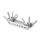 SMALLRIG Kamera Multitool Werkzeug mit Schraubendreher und Schraubenschlüssel, Folding Screwdriver Tool Set mit 7 Funktionswerkzeugen im Lieferumfang Enthalten für Kamera Rig, Silber - 2213D