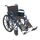 Drive Medical BLS18FBD-ELR Blue Streak Leichter Rollstuhl mit wegschwenkbaren Beinstützen und zurückklappbaren Armen