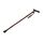 Homecraft Folding Coloured Walking Stick with Wooden Handle, Lightweight Adjustable Walking Cane for Balance, Mobility Aid, Walnut, 825-925mm