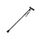 Homecraft Folding Coloured Walking Stick with Wooden Handle, Lightweight Adjustable Walking Cane for Balance, Mobility Aid, Wild Rose, 775-875mm