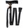 Days Adjustable Folding Walking Stick, Portable Cane with Ergonomic Handle, Non-Slip Base, Lightweight, Height Adjustable, 74 cm - 83.5 cm