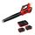 Einhell Akku-Laubbläser GE-LB 36/210 Li E Power X-Change (Li-Ion, 36 V, 816m³/h Blasleistung, Turboschalter, 3-stufiges + abnehmbares Rohr, inkl. 2x3 Ah Akku und Twincharger)