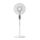 Philips Standventilator Serie 1000 - Leistungsstark & Leise, 38 dB, Höhenverstellbar, Neigbar, Oszillation, Timer, Weiß (CX1220/00)