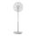 Philips Standventilator Serie 2000. Stark & superleise mit SilentWings Technologie. 19 dB. 2-in-1-Tisch- & Standventilator. Neigung & Oszillation einstellbar. 12-Stunden-Timer. Weiß. (CX2550/00)