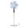 Brandson - DC Standventilator energiesparend ECO - Preisträger 2025 - Fernbedienung - Brushless Silent Motor -sehr leise – Oszilation 60° 90° 120° - Ventilator Timer – 12 Stufen - Turbo Modus - weiß
