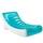 Intex Ghost Aufblasbarer Sessel für Pool, mit Tassenhalter, Polyvinylchlorid, Weiß