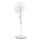 Fakir trend VC 35 S – Höhenverstellbarer leiser Standventilator mit stabilem Sockel & 3 Leistungsstufen I Ventilator mit 90° Oszillation & Timer I Höhenverstellbar von 110-150 cm I Weiß | 60 Watt