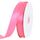 Toniful Satinband, dünnes, einfarbiges Satinband für Valentinstag Geschenkverpackungen, Basteln, Haarschleifen, Hochzeitsdekoration, Einladungskarten, Blumensträuße, Weihnachten, 2,5 cm x 91 m, Pink