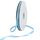 Satin Geschenkband Himmelblau 1cm x 91m, 1 Rolle Schleifenband für Geschenkverpackung und Partydekoration, Hochwertiges Geschenkband für Weihnachtsgeschenke Geburtstagsparty