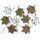9er Set Blatt Herbst Deko Holz Herbstblätter Ahorn Herbstanhänger Holzanhänger Dekoanhänger (9er Set Anhänger Blätter grün)