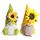 ENLACE Frühling Sonnenblume Biene Wichtel, Handgefertigte Gefüllte Gesichtslose Puppe Zwerg Dekorationen Frühlingsdeko, Sonnenblume Deko für Home Farmhouse Kitchen Decor, 2 Stück