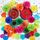 SUNBEAUTY 33PCS Bunte Party Deko Regenbogen Pompons Deko Hanging Fiesta Paper Fans Colourful Garland and Hanging Spiral Garland for Kindergeburtstag Wedding Birthday Mexican Fiesta Cinco De Mayo