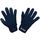 JAKO Unisex Feldspielerhandschuhe Fleece, Marine, 10