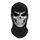 WTACTFUL Scary Skull Balaclava Ghost Death Mask Motorradfahren Skifahren Snowboarden Cosplay Kostüm Halloween Party Winter Sommer Einfaches Design Schwarz