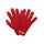 JAKO Unisex Feldspielerhandschuhe Fleece, Rot, 11