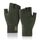 JUNRUI Fingerlose Handschuhe, Handschuhe ohne Finger Winter Warme Strickhandschuhe Arbeiten Camping Wandern Laufen Radfahren Fahren für Herren und Damen